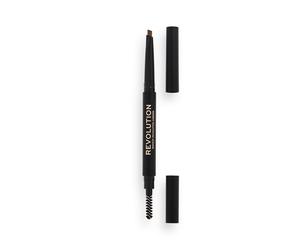 Makeup revolution, duo brow definer pencil, eyebrow cream pencil & bru