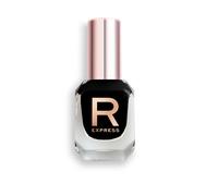 Makeup Revolution, Esmalte de uñas Express Midnight Black, 10 ml