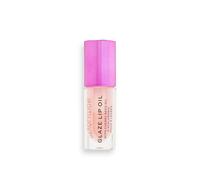Makeup Revolution, Aceite Labial Glaze, Aceite Labial Nutritivo, Glam Pink, 4.6ml