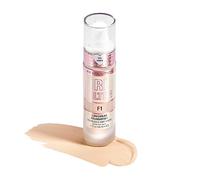 Makeup Revolution, IRL Filter, Fondotinta Longwear, Copertura da media a totale, Finitura opaca, Durata 16 ore, F1, Toni della pelle chiari, 23ml