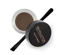 Makeup Revolution London Brow Pomade Dark Brown Crema de cejas 2,5g (5029066080219)