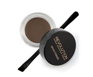 Makeup Revolution London Brow Pomade Dark Brown Crema de cejas 2,5g (5029066080219)
