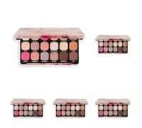Makeup Revolution | Paleta de sombras de ojos Forever Flawless | Affinity | 18 sombras | 19,8 g, en Polvo (Paquete de 5)