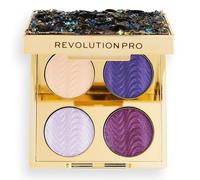Makeup revolution, pro ultimate, eyeshadow palette, hidden jewels, 4 s