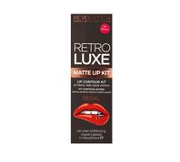 Makeup revolution retro luxe matte lip kit, pintalabios líquido mate