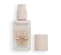 Makeup Revolution, Skin Silk Serum Foundation, Light to Medium Coverage, Contains Hyaluronic Acid, F6, 23ml