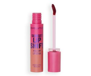Makeup revolution, sunset lip shift, vegan, long-lasting, lip gloss, p