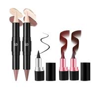 Makeup Set, Paint Pen, Adjustable Thickness Design Versatile Smooth Application Compact Size Lightweight Precision Control Multiple Shades, Cosmetic Tool for Women