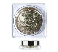 Makeup Shimmer Eyeshadow, Glitter Eye Shadow, Sparkling Pigment Palette, Silver, Black Long Lasting Smooth Texture, Compact Beauty Tool for Women, Parties, Gifting Daily Looks