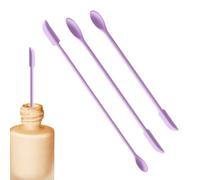Makeup Spatula Set - 3 piezas de belleza doble final | Loción Scoop Scraper Reusable Cosmética Spatula, Mini Jar Tiny Applicator with Cream Container Accessory for Women