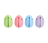 Makeup Sponge Holder | 4 Colors Vented Case for Beauty Blender/Travel | Double Sided Hollow Out Design | Trusted Sustainable Silicone