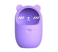 Makeup Sponge Holder, Vented Silicone, Portable Vanity Case, Separate Compartment, Sanitary Design, (10x6.4x6.4 Cm), Perfect For Daily Use, Travel And Storage