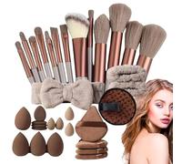 Makeup Tools, Multi-Functional Makeup Kit, Soft Professional Beauty Tools for Women and Girls, Cosmetic Travel Accessories, Makeup Brushes, Face Applicators, Beauty Essentials