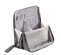 Makeup, Travel Bag, Portable Organizer, 9.06x8.66in Vertical Design, Multi Travel Container for Women and Men, Home, Business Trips, Vacation, Shampoo, Conditioner