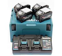 MAKITA Li-ion XGT 40V juego 4 piezas BL4050F+1 pieza DC40RB+1 pieza Makpac 191U42-2