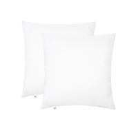 Makimoo Inserciones de Cojines de 50 x 50 cm, Inserciones de Almohadas Relleno de Fibra Hueca para sofá, Almohadillas de Cojines de Ropa de Cama (Paquete de 2)