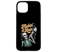 Makin It Rain Funny Skeleton Artist Broma Pintura Mujeres Hombres Carcasa para iPhone 15 Plus