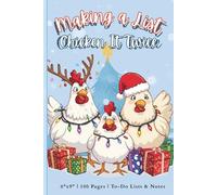 Making a List Chicken it Twice: Holiday Checklist, To-Do Lists & Notes | Whimsical Chicken Christmas Notepad for Seasonal Planning & Gifting