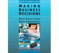 Making Business Decisions
