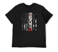 Making Far Cry 5 T Shirt Farcry 5 Shirt with Us Flag XXL Black
