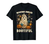 Making Smiles Bootiful Funny Halloween Dentist Ghost Dental Camiseta