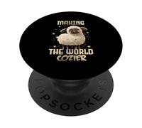 Making The World Cozier PopSockets PopGrip Adhesivo