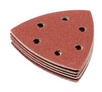 Makita 100# grit delta - papel de lija perforado con gancho y bucle, c
