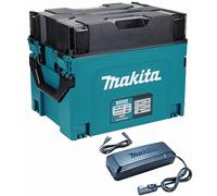 Makita cargador bcc02 xgt 12 puertos, carga rápida y segura para bate