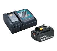 Makita Energy Kit 191a24-4 Bl1830b + Dc18rc One Size Black