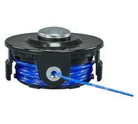 Makita 191Y39-5 Tap&Go - Cabezal de hilo de 1,65 mm con hilo de 4 hojas, 8 metros de largo, punta automática, apto para cortacésped DUR193