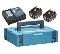 Makita 197624-2 kit energía 18v lxt cargador dc18rc baterías 2x5.0ah