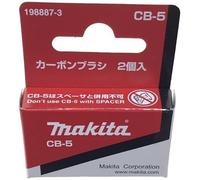 Makita 198887-3 - Escobillas de carbón para modelo CB5