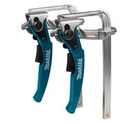 Makita 199826-6 Pinzas Set 2 Unidad Spannzwingen para Riel de Guía
