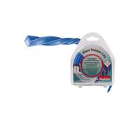 Makita 369224670 Desbrozadora de alambre de nailon en espiral azul, cortadora