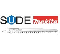Makita 5X Reciproblatt P-47123 Sierra Longitud 240MM Säbelsägenblatt Grünholz