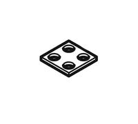 Makita 685756-2 - Base de goma para disyuntores eléctricos HM1812