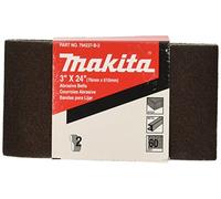 Makita 742312-8E Correa de lijado abrasiva de 3 x 24 pulgadas, grano 120 (10/Pk)