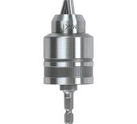 Makita 763198-1 - Portabrocas automático 1/4" hex. + adaptador