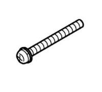 Makita 911566-4 - Tornillo de estrella para sierra circular DRS780, M4 x 40 mm