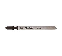 Makita Hoja de sierra A-80416 HCS BK para caucho, cuero, corcho y papel – 5 piezas