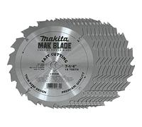 Makita A-90009-B-10 cuchilla de carburo de tungsteno de 7 1/4 pulgadas 16T 10 unidades