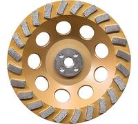 Makita A-96425 Rueda de copa de diamante antivibración turbo de 24 segmentos, 7 pulgadas