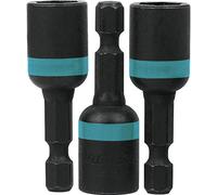 Makita A-97667 ImpactX 3/8″ x 1-3/4″ Destornillador de tuerca magnético, 3/pk