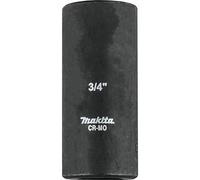 Makita A-99605 - Llave de vaso de impacto de pozo profundo de 3/4 pulgadas, unidad de 3/8 pulgadas