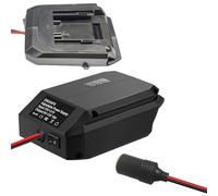 Makita - Adaptador de batería de 18 V a 12 V para coche, convertidor reductor de 10 A con protección contra sobrecorriente para BL1815B BL1840B, fuente de alimentación portátil para camping y viajes