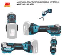 MAKITA AKU. HERRAMIENTA MULTIFUNCIÓN 18V DTM52Z MULTITOOL SOLO CUERPO entrega...