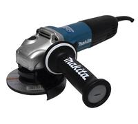 Makita Amoladora de Ángulo 125mm Avt 1100W 110V Anti Vibration Lateral Mango.