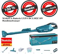 Makita Aspirador a Batería DCL182Z 18V Solo con Boquillas Filtro Tubo de Exte...