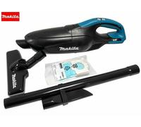 Makita® Aspirador a Batería DCL182ZB 18V Solo con Boquillas Filtro Tubo de Ex...