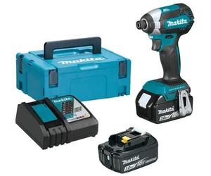 Makita atorn.de 3.0ah atornillador de impacto a batería 18v bl, verde